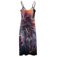 thumbnail image 5 of Octopus in The Mysterious Ocean Sleeveless Dress Woman Fashion Long Dresses Women's Summer Suit Dress Summer 2025 Women, 5 of 7