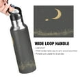 thumbnail image 4 of Night Moon 1000ml Double Walled Stainless Steel LeakProof Sports Bottle Thermo 8h Portable, 4 of 9