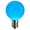 Teal, variant on Vickerman G50 Teal Ceramic LED Nickel Base Bulb E17 .8 Watts, 120Volt, Dimmable, 25 Bulbs per Pack