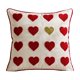 thumbnail image 2 of Funda de almohada bordada con corazón para el Día de San Valentín | Funda de cojín decorativa | Funda de cojín de poliéster para sofá y dormitorio, 2 of 7