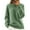 Green, variant on Cogild Cable Knitted Crew Neck Long Sleeve Pullover Sweaters for Womens Soft Textured Casual Fall Winter Knitwear Tops for Daily and Office Wear