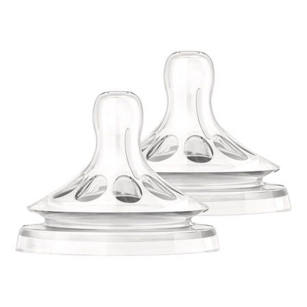 Philips Avent Natural SCF652 - Slow flow nipple (pack of 2)