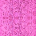 thumbnail image 1 of Ahgly Company Indoor Square Abstract Pink Modern Area Rugs, 5' Square, 1 of 4