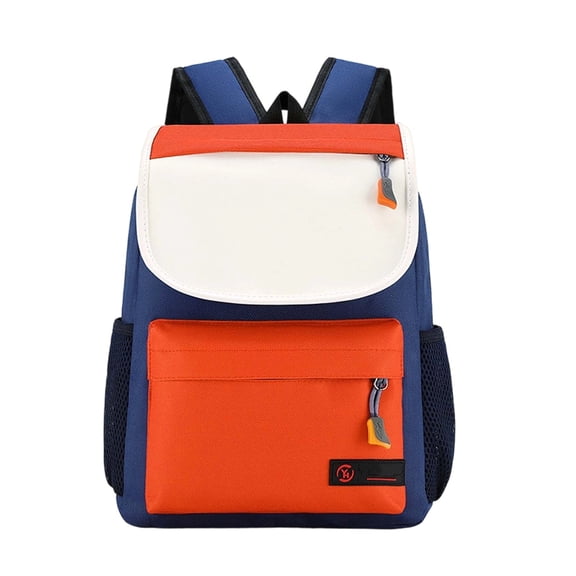 gcong Lightweight School Bookbag For Comfortable Backpack Travel Study Everyday Use Design Orange