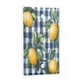 thumbnail image 2 of Yayeee Blank Wall Plate Cover 1-Gang 4.5"x2.7" Home Unused Decorative Outlet, Cartoon Beige Lemon, 2 of 7
