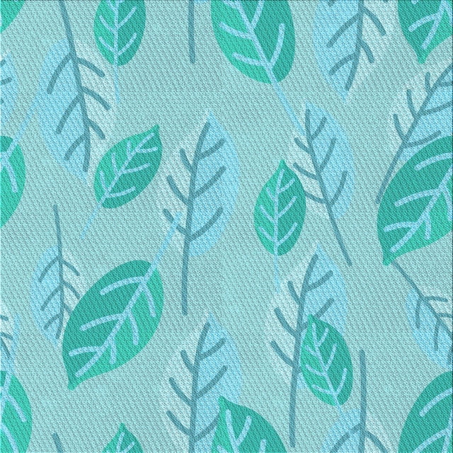 Ahgly Company Machine Washable Indoor Square Transitional Blue Turquoise Green Area Rugs, 4' Square