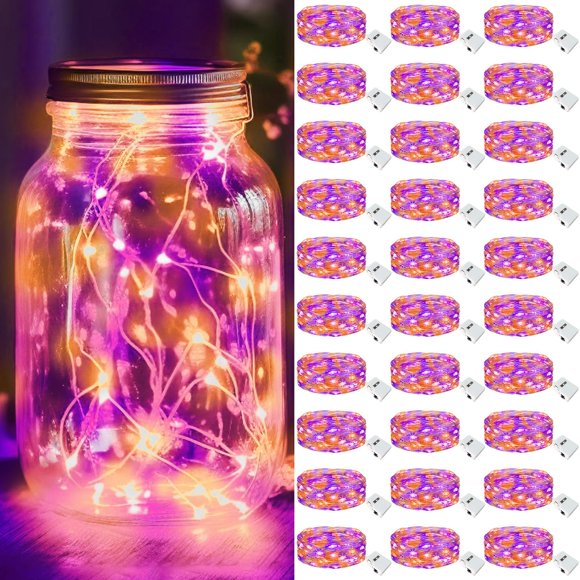 Fairy Lights kolpop, 20 LED, funciona con pilas, 7 pies, 30 unidades