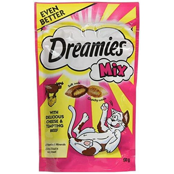 Dreamies Beef & Cheese 60g - Sold & Shipped Directly From The UK