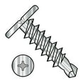 thumbnail image 1 of 10-16X1 1/2 Square Phillips Drive Pancake Head Self Drill Screw Full Thread 410 Stainless Steel (Pack Qty 500) BC-1024KXC410, 1 of 1