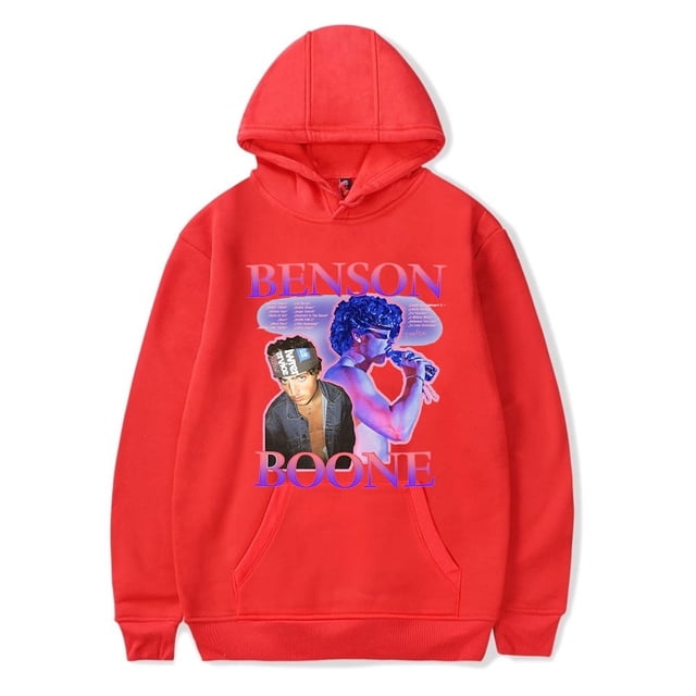 Benson Boone Merch Chandails à Capuche Hommes Femmes Tournée Régulière Chandail à Capuche Décontracté Manches Longues Chandail à Capuche chandail