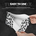 thumbnail image 5 of Lsque Retro Rooster Printed Long Tissue Box Cover Holder, Facial Paper Organizer Dispenser,Triangle with Bottom Belt, PVC Leather Decorative Organizer, 5 of 9