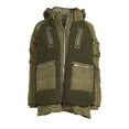 thumbnail image 5 of Jason Maxwell Women's and Women’s Plus Size Mixed Media Faux Shearling Jacket S-3X, 5 of 5