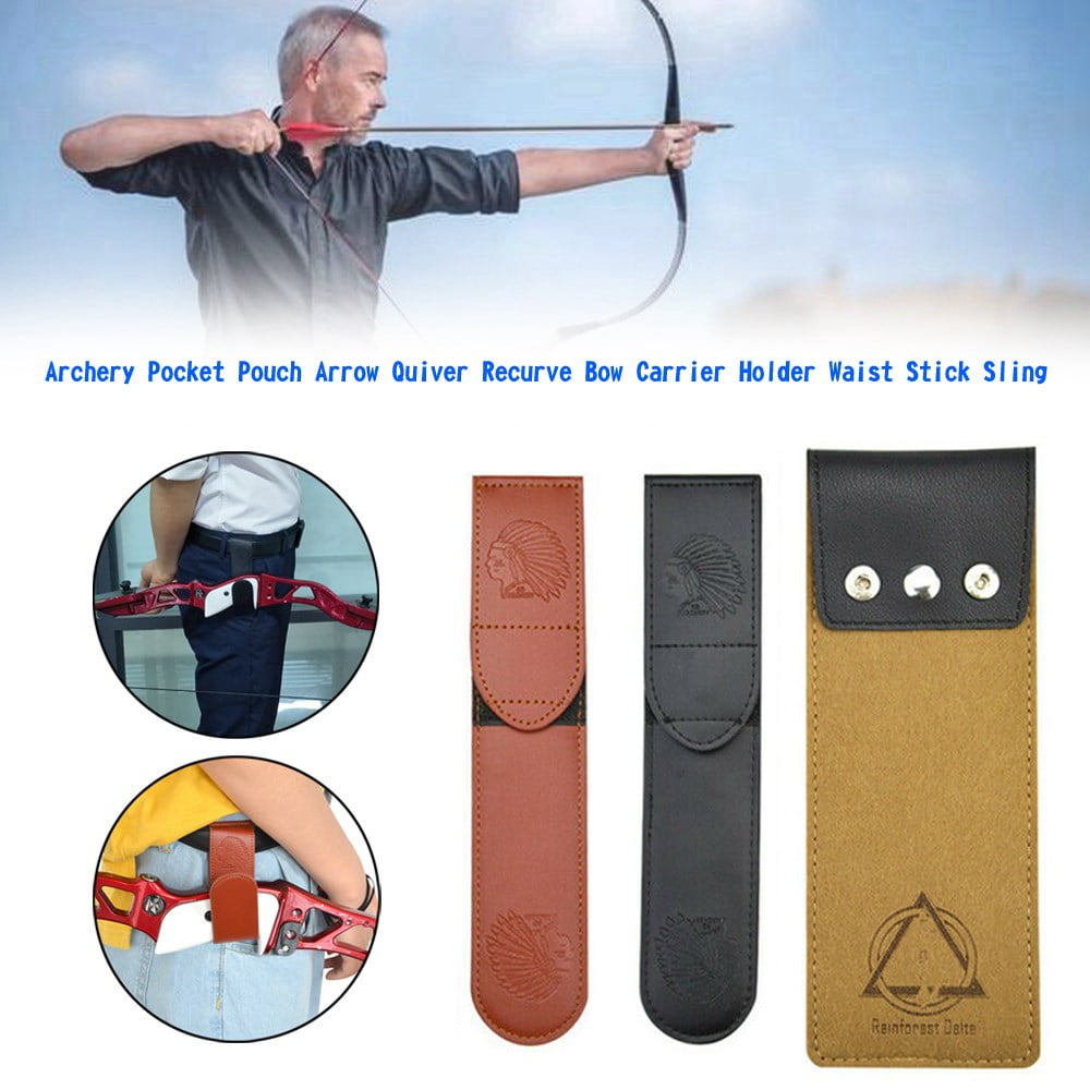 Bailey Archery Pocket Pouch Arrow Quiver Recurve Bow Carrier Holder
