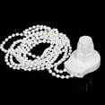 thumbnail image 4 of Fixations de Store Enrouleur 25mm Support de Qualité en Métal Kit de Remplacement Blanc avec Vis et Chaîne Accessoires de Rideau pour Réparation de Rideau, 4 of 7