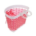 thumbnail image 5 of yotijay Children Kids Girls Front Basket Bike Cycle Shopping Holder Red, 5 of 7