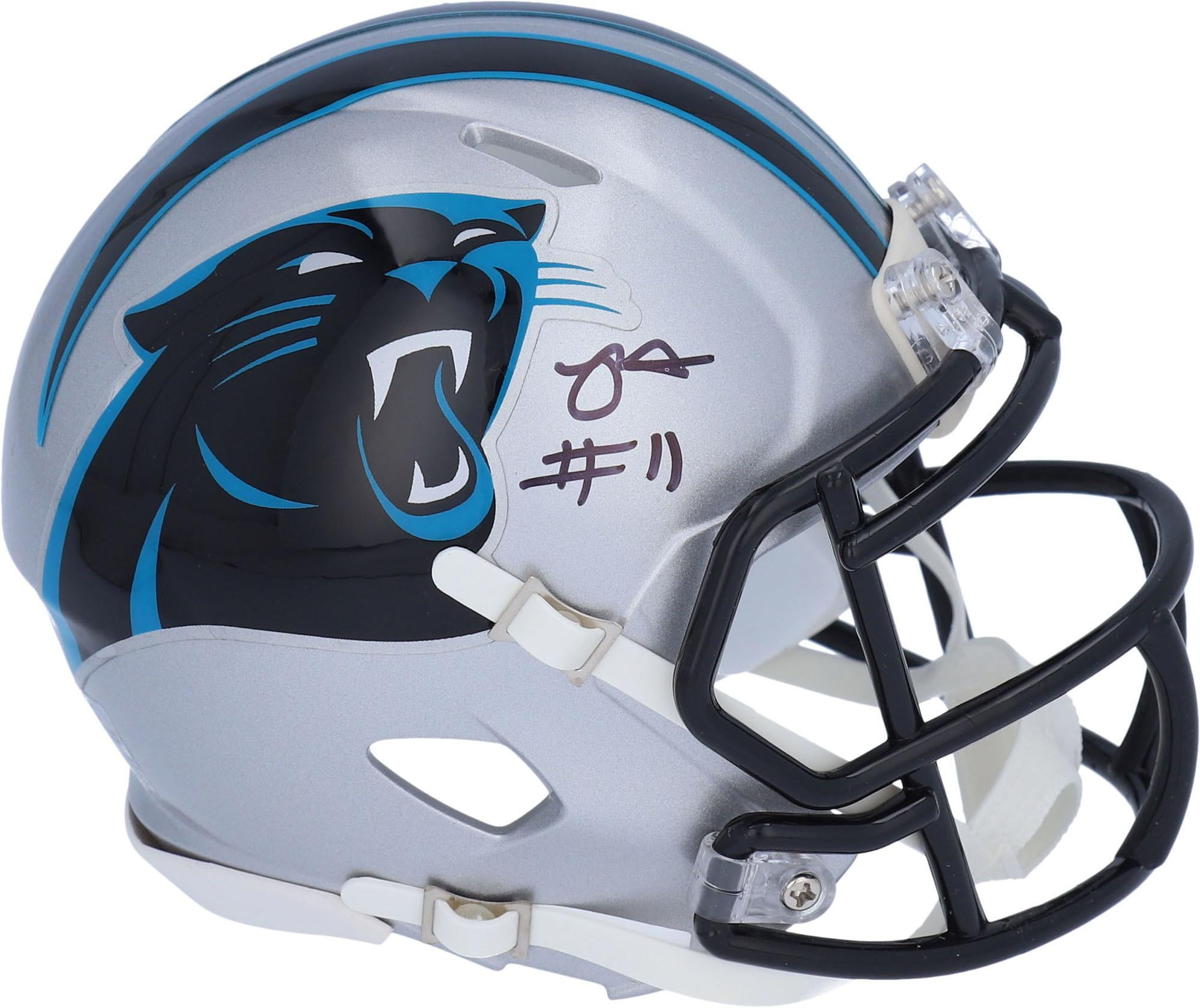 CAROLINA PANTHERS NFL Football Helmet with REVO BLACK Visor / Eye Shield