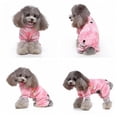 thumbnail image 4 of Pet Autumn Winter Warm Clothes Dog Christmas Outfits Cartoon Pattern Jumpsuit for Dog Pet Accessories 4-legged Polyester Outfit, 4 of 6