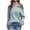 Gray, variant on Aoochasliy Womens Sweaters Pullover Cardigan Soild Long Sleeve Round-Neck