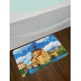 thumbnail image 2 of Travel Bath Mat, City Hall Building in the Bamberg Germany European Historical Townscape Sunny Day, Non-Slip Plush Mat Bathroom Kitchen Laundry Room Decor, 29.5 X 17.5 Inches, Multicolor, Ambesonne, 2 of 2