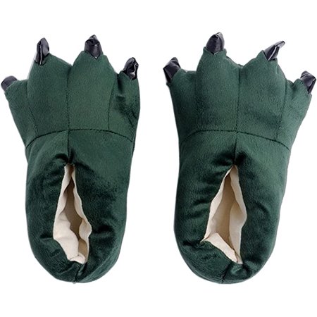 

Egebert Unisex Soft Plush Home Slippers Animal Costume Paw Claw Shoes