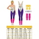 thumbnail image 3 of Conjunto de 6 piezas de disfraz de discoteca hippie de los años 80 para mujer adulta, ropa deportiva retro para mujer, ropa de fitness, traje de Carnaval de Halloween, 3 of 5