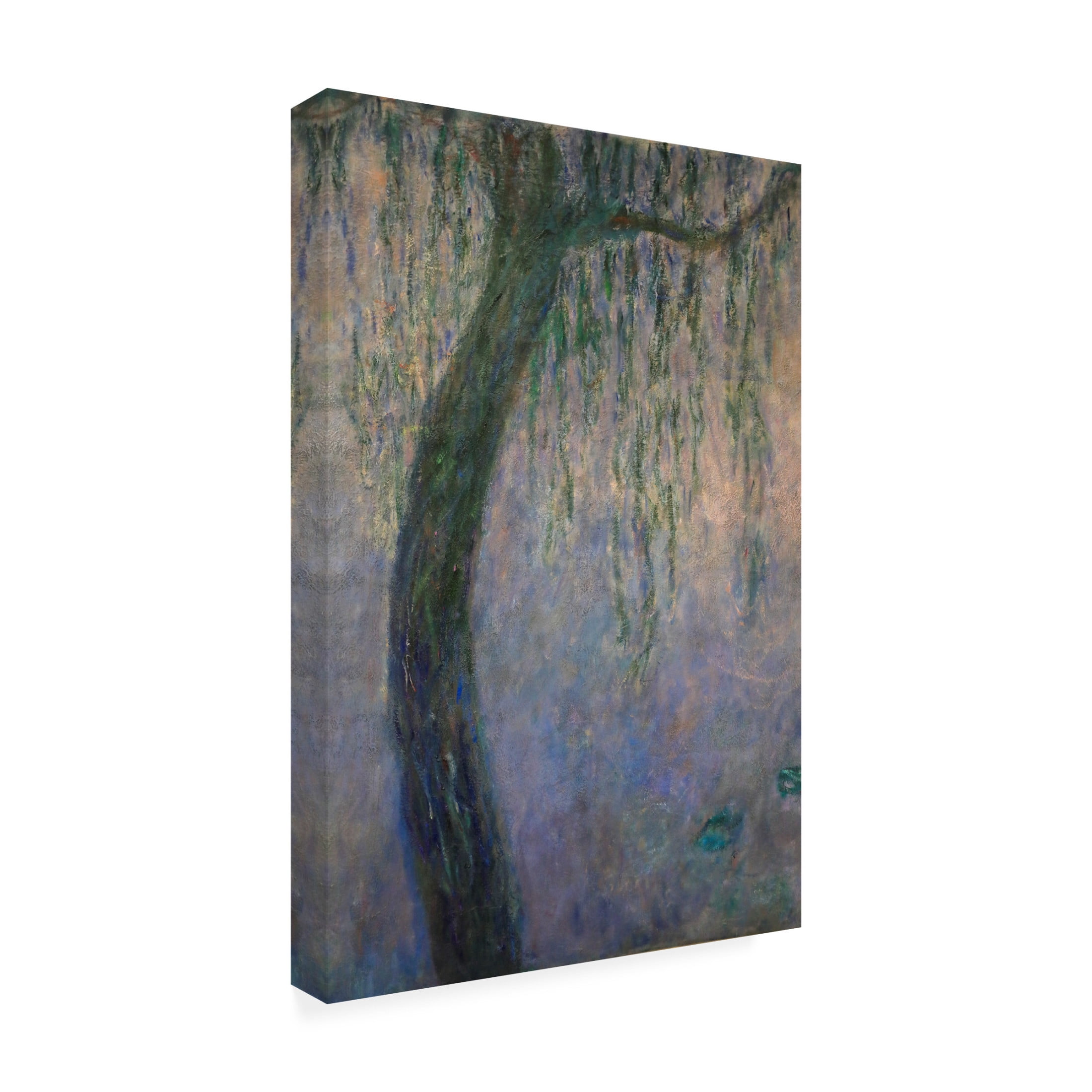Claude Monet 'Water Lilies II' Canvas Art - 30 x 47 Inches