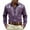 Purple, variant on Mens Dress Shirts Casual Western Cowboys Long Sleeve Top Carnival Festive Button Down Lapel Comfortable Shirt for Men Grey M