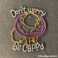thumbnail image 3 of Glowneon Don’t Worry Be Cappy Neon Sign, Donut Capybara Led Sign, Animal Led Light, Bakery Decor, 3 of 4