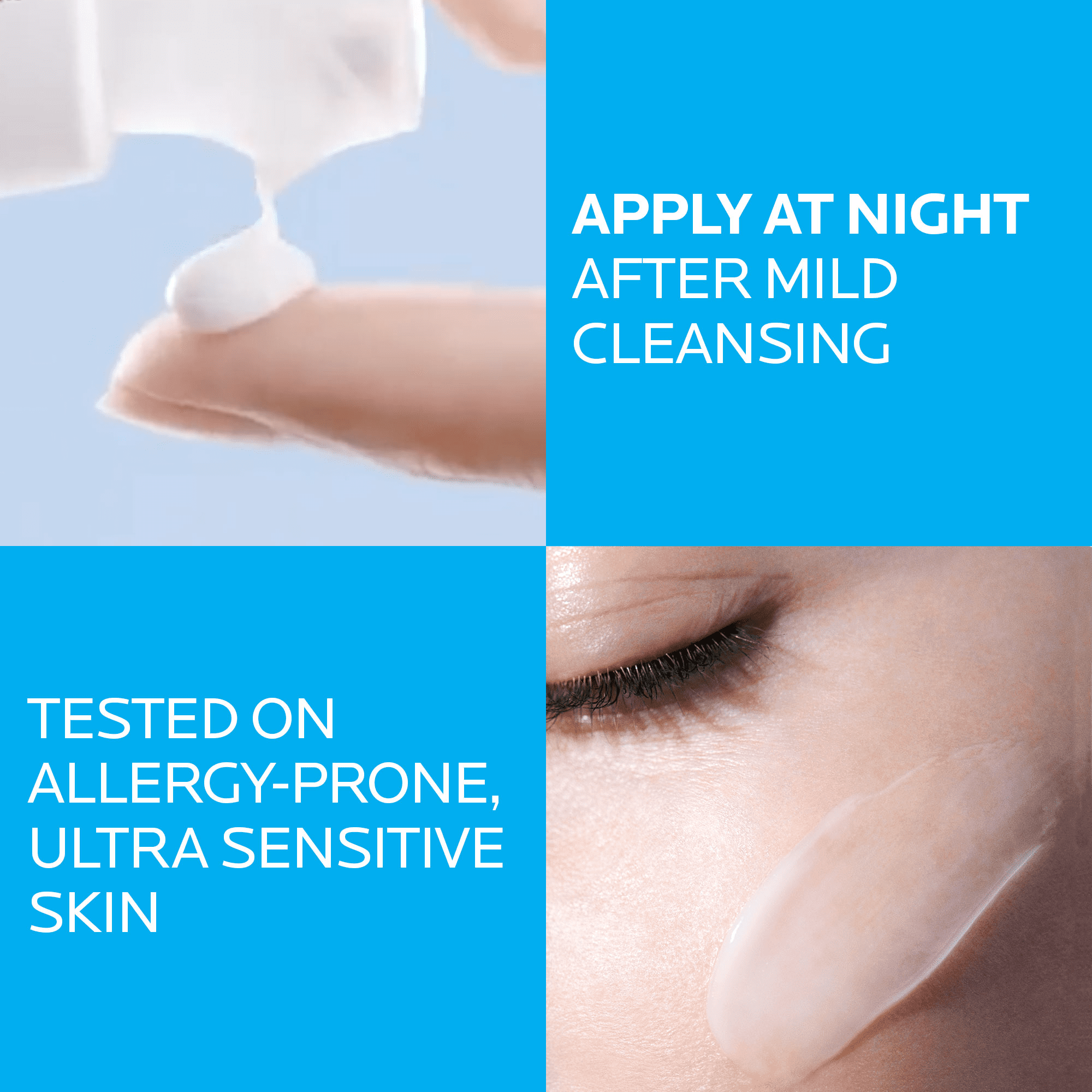 La Roche-Posay Toleriane Dermallergo Ultra Night Moisturizer, 1.35 fl oz