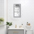 thumbnail image 4 of ArtToFrames 10" x 21" Rugged Gray Picture Frame, 10x21 inch Gray Wood Poster Frame (WOM-4514), 4 of 8
