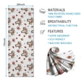 thumbnail image 2 of White Cow Hat Flower Pattern Hot Yoga Mat Towel Non Slip for Hot Yoga - Quick-Drying Yoga Mat Cover with 4 Corner Pockets with Travel Bag - Hot Yoga Towel Non Slip Grip Moisture Wicking Sweat 70"x26", 2 of 6