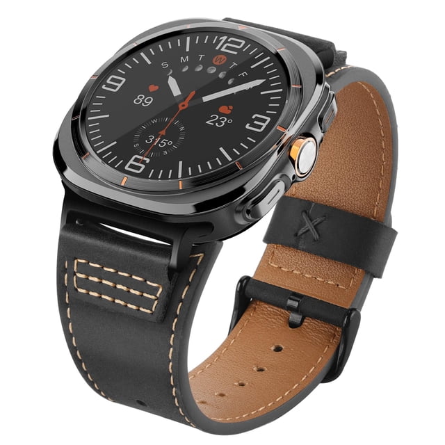 Correa de cuero Wristitani para Samsung Galaxy Watch Ultra de 47 mm