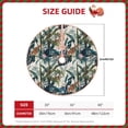 thumbnail image 2 of Rateoe Hawaiian Style Pattern Christmas Tree Skirt with Ties , Christmas Tree Decorations, Farmhouse Christmas Decor Xmas Holiday Decorations-36", 2 of 6
