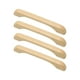 thumbnail image 3 of Tiradores de cajón, pomos de madera para inauguración de la casa, pomos de madera para armarios, tiradores de tocador Puente de arco de 4 piezas, 3 of 9