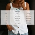 thumbnail image 3 of Fewfanhot Spring Tops for Women 2026 Trendy Ribbed Tank Tops Slim Fit Square Neck Sleeveless Shirts Slit Hem Summer Casual Basic Tanks, 3 of 7