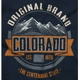 thumbnail image 2 of Original Brand Colorado Mountains Men's Graphic T Shirt Tees Brisco Brands X, 2 of 4