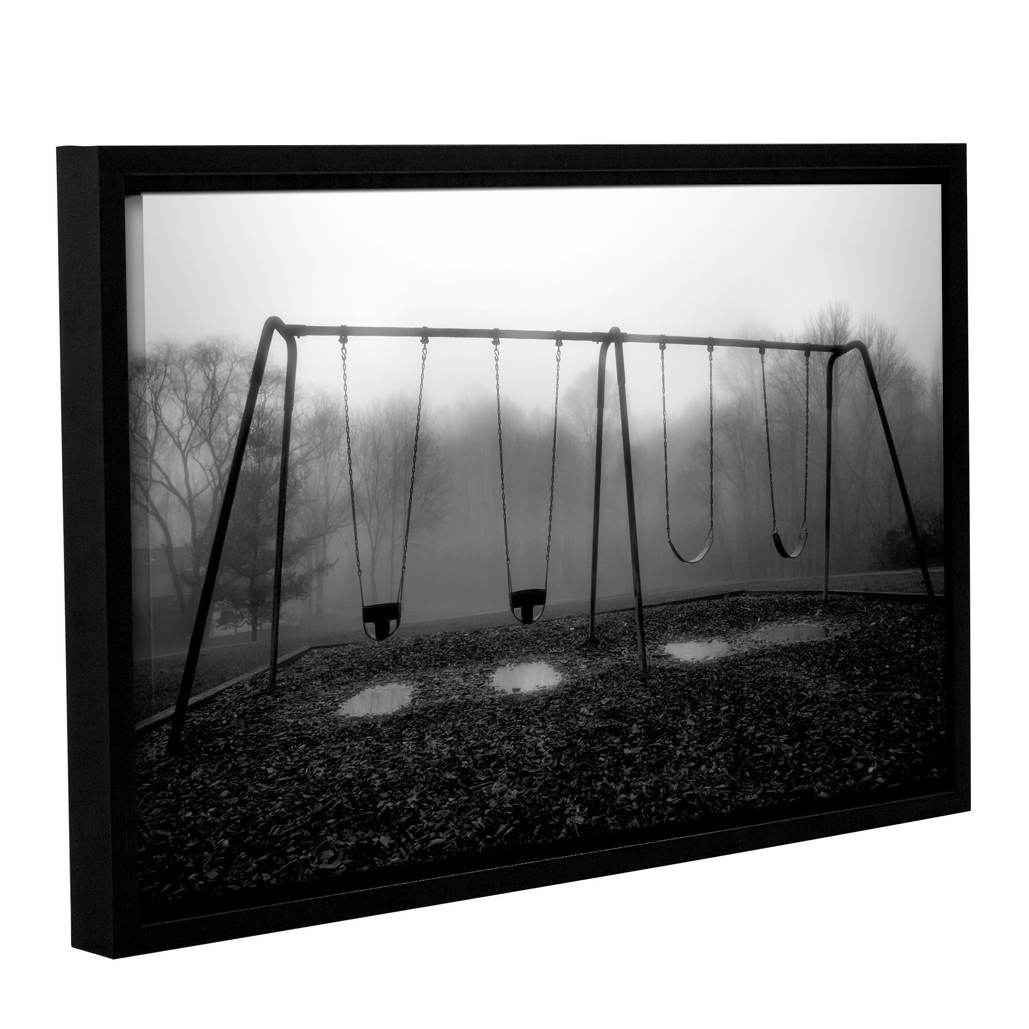 ArtWall Steve Ainsworth "Silent Swing" Gallery-Wrapped Floater-Framed Canvas