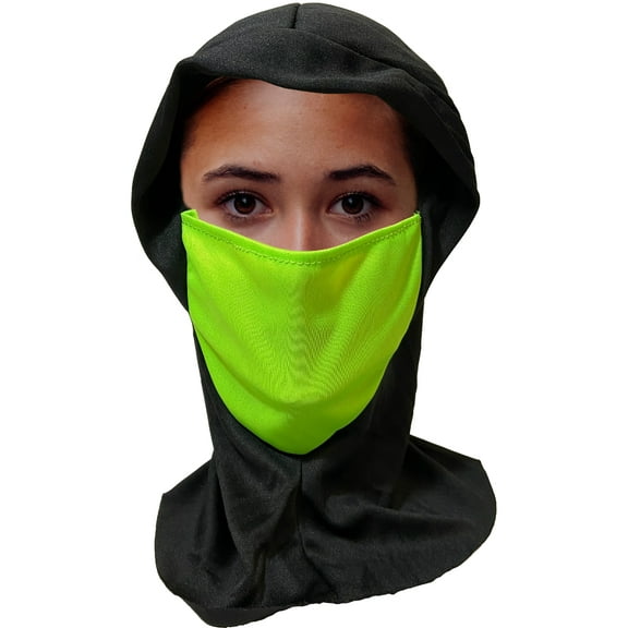 Regent Products Inc Ninja Hood With Yellow Fabric Mask Costume Accessory
