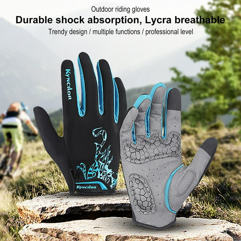 Full Finger Cycling Gloves, Bicycle Riding Equipment