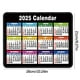 thumbnail image 3 of 2025 Calendar Mouse Pad With Holiday Reminders Non-Slip Washable Rubber Base Stitched Edges Compact Desk Mat For Office Use, 3 of 4