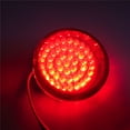 thumbnail image 2 of HTTMT- 2" Red 1156 Inserts LED Turn Signal Light W/ Smoke Lens Covers Compatible with Harley Touring, 2 of 7