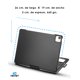 thumbnail image 4 of Teclado Teknet Funda Bluetooth Para iPad Air 5 Air 4 Rotacion 360º, 4 of 4