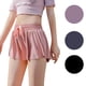 thumbnail image 2 of Wosthever Pantalones cortos de verano para correr para mujer 2 en 1, pantalones cortos de secado rápido para maratón, pantalones cortos Uniforme atlético Rosa XL, 2 of 6
