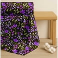 thumbnail image 4 of Soimoi Brown Cotton Voile Fabric Artistic Leaf & Floral Print Sewing Fabric Yard 42 Inch Wide, 4 of 7