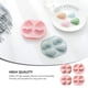 thumbnail image 4 of Moldes para hornear en forma de corazón de 4 piezas Moldes para pasteles de silicona de 4 cavidades Moldes para pasteles, 4 of 6