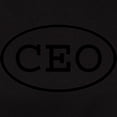 thumbnail image 3 of CafePress - CEO Oval Women's Dark T Shirt - Women's Traditional Fit Dark T-Shirt, 3 of 4
