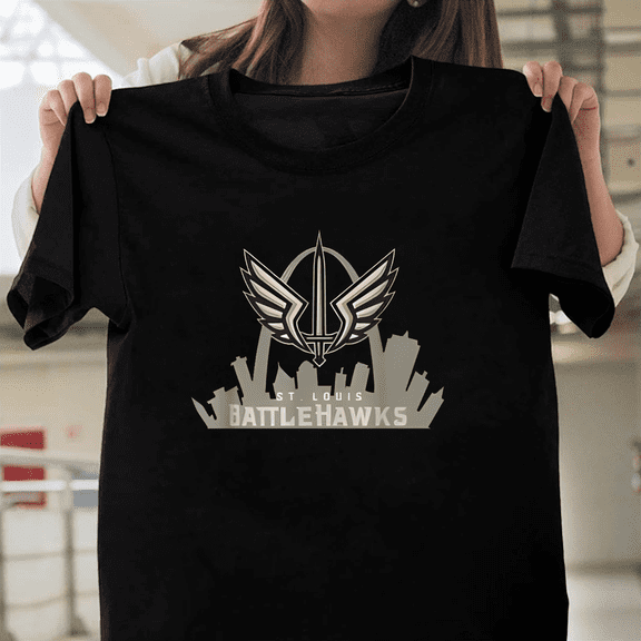 St Louis Battlehawks UFL XFL Football Team Ka Kawk Sport Fan Merch Logo V50170 Unisex T-Shirt, Size Up to 5XL