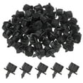 thumbnail image 1 of Paquete de 100 goteros ajustables para riego, emisor de barbilla de 1/4 de pulgada, sistema de riego para jardín [Negro], 1 of 7