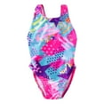 thumbnail image 2 of Girls Swimwear for Baby Kids Girls Summer Print Training Swimwear Swimsuit Fashion Clothes Cute casual bathing suit Hot Pink XXXL(17-18 Years), 2 of 7