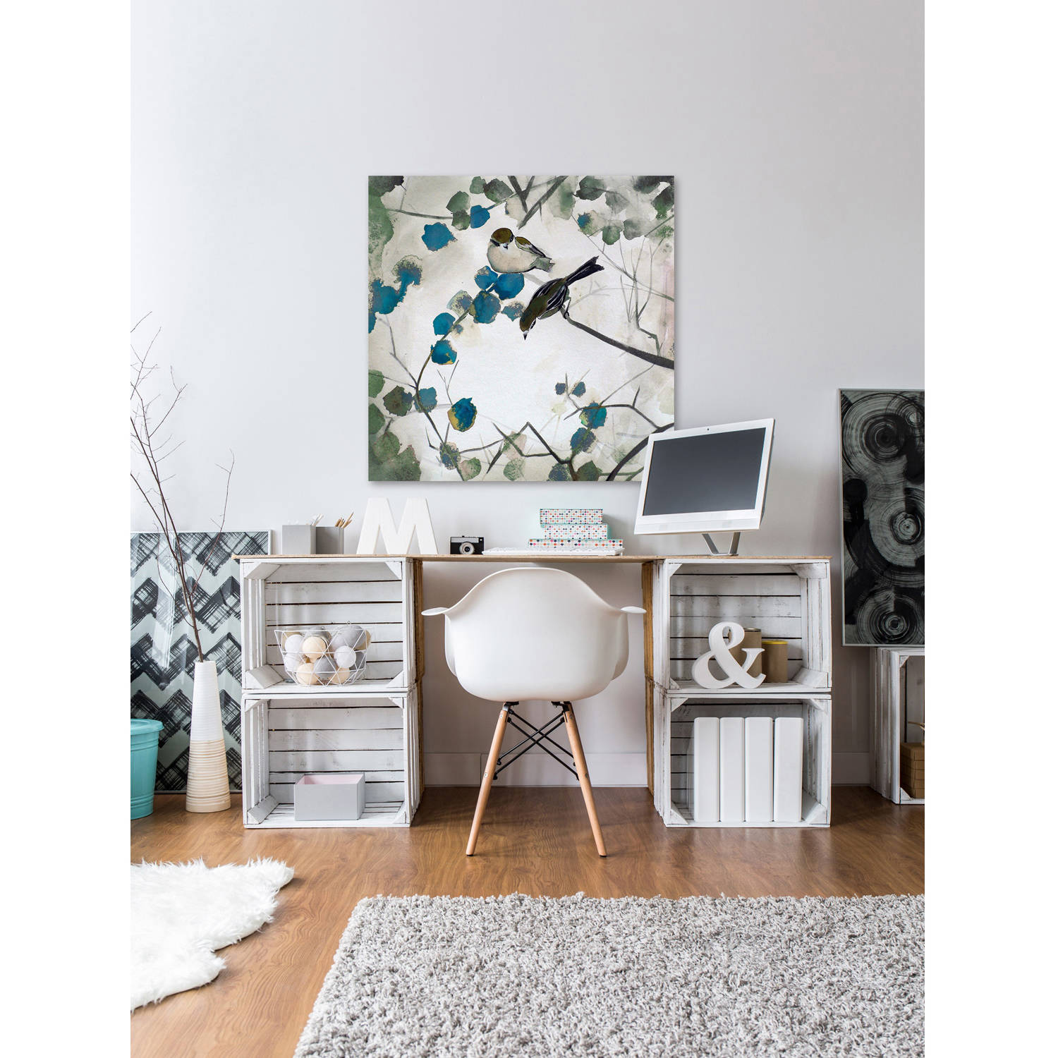 "Fall Cool" Painting Print on Wrapped Canvas